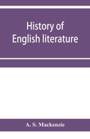 History of English literature 9353957419 Book Cover