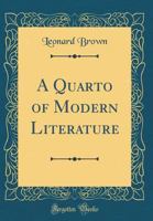 A Quarto of Modern Literature 0483425893 Book Cover