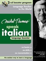 Michel Thomas Speak Italian Language Booster: 2-CD Booster Program (Michel Thomas Speak...) 0071480323 Book Cover