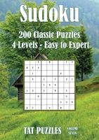 200 Classic Puzzles - 4 Levels - Easy to Expert 192269505X Book Cover