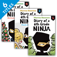 Diary of a 6th Grade Ninja 109825239X Book Cover
