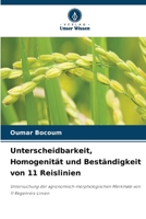 Unterscheidbarkeit, Homogenität und Beständigkeit von 11 Reislinien (German Edition) 6630258991 Book Cover