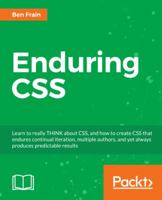 Enduring CSS 1787282805 Book Cover