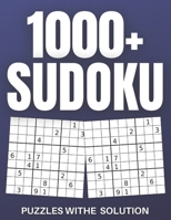 Sudoku Large Print: 1000+ Puzzles With Solutions For Adults,Brain Games Large Print sudoku null Book Cover