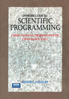 Introduction to Scientific Programming: Computational Problem Solving Using Maple and C 1461275180 Book Cover