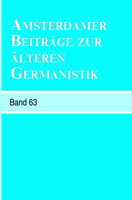 Amsterdamer Beiträge Zur Älteren Germanistik, Band 63 (2007) 9042022566 Book Cover