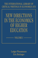 New Directions in the Economics of Higher Education 1788970640 Book Cover