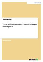 Theorien Multinationaler Unternehmungen im Vergleich 3640691040 Book Cover