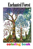Enchanted Forest coloring book: An Inky Quest and Coloring book B08SGMZTXB Book Cover