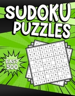 Sudoku Puzzles Easy 500: Sudoku Puzzle Book - 500 Puzzles and Solutions for Adults & Kids - Easy Level Tons of Fun for your Brain! Volume 3. B08BF44G23 Book Cover