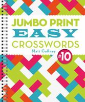 Jumbo Print Easy Crosswords #10 1454931442 Book Cover