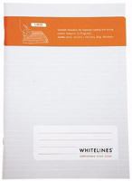 Whitelines Saddle Stitch A4 Lined Notebook: Supporting your ideas 9186177206 Book Cover