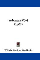 Adrastea V3-4 1104607034 Book Cover