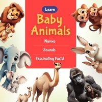 Baby Animals, Exploring Names, Sounds and Fascinating Facts - Children book B0CD8VZ7NW Book Cover