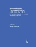 Sources of Irish Traditional Music: An Annotated Catalogue of Prints and Manuscripts, 1583-1855 (Garland Reference Library of the Humanities) B0013D71H8 Book Cover