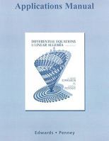 Differential Equations and Linear Algebra - Applications Manual 0321615255 Book Cover
