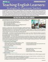 Teaching English Learners: Strategies for Classroom Teachers 1949961699 Book Cover