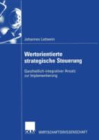 Wertorientierte Strategische Steuerung 3824406306 Book Cover