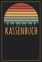 Kassenbuch: Kassenbuch mit 120 Seiten im Format A5 für einfache Buchführung mit Einnahmen, Ausgaben, Saldo mit Vintage Retro Muster (Softcover) (German Edition) 1700521047 Book Cover
