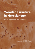 Wooden Furniture in Herculaneum : Form, Technique and Function 9004424105 Book Cover