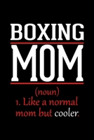 Boxing Mom Notebook: Graph Paper Notebook with 120 pages 6x9 perfect as math book, sketchbook, workbook and diary Funny Gift for Boxing Fans and Coaches 1677227842 Book Cover