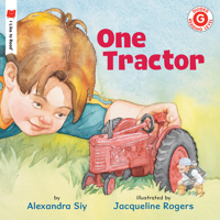 One Tractor: A Counting Book 0823419231 Book Cover