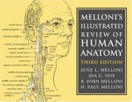Melloni's Illustrated Review of Human Anatomy 0521676282 Book Cover