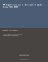 Michigan School Bus (S) Endorsement Study Guide 2026-2027 (Meridian Certification Press Study Guides) B0HGRVLKS8 Book Cover