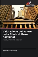 Valutazione del valore della filiale di Duvan Kombinat: Società per azioni di Podgorica (Italian Edition) 6207577264 Book Cover
