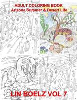 Adult Coloring book Arizona Summer & Desert Life 1535276215 Book Cover