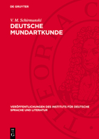 Deutsche Mundartkunde: Vergleichende Laut- Und Formenlehre Der Deutschen Mundarten 3112768205 Book Cover