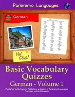 Parleremo Languages Basic Vocabulary Quizzes German - Volume 1 152289232X Book Cover