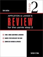 Appleton & Lange's Review for the USMLE Step 2 0838503411 Book Cover