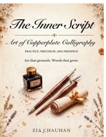 The Inner Script- Art of Copperplate Calligraphy: Art the Grounds, Words that Grow. B0GZVBW882 Book Cover