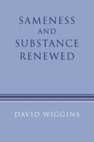 Sameness and Substance Renewed 0521456193 Book Cover