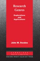 Research Genres: Explorations and Applications 0521533341 Book Cover