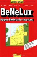 Euro-Reiseatlas 1:300.000: Belgien, Niederlande, Luxemburg 3575228515 Book Cover