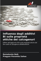 Influenza degli additivi Bi sulle proprietà ottiche dei calcogenuri (Italian Edition) 620817855X Book Cover
