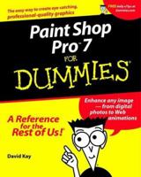 Paint Shop Pro 7 for Dummies 0764506935 Book Cover