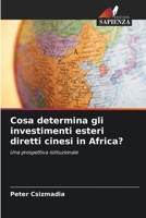 Cosa determina gli investimenti esteri diretti cinesi in Africa?: Una prospettiva istituzionale (Italian Edition) 6208702712 Book Cover