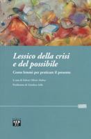 Lessico della crisi e del possibile 8898670427 Book Cover
