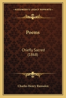 Poems: Chiefly Sacred 1120677734 Book Cover
