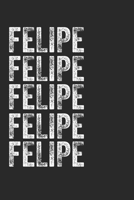 Name FELIPE Journal Customized Gift For FELIPE A beautiful personalized: Lined Notebook / Journal Gift, Notebook for FELIPE,120 Pages, 6 x 9 inches, Gift For FELIPE, Personal Diary, FELIPE, Personaliz 1678429333 Book Cover