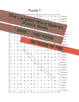 The Largest Word Search Puzzle Book: 1,000 Puzzles - JUMBO size LARGE print B08VCL551X Book Cover