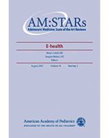 E-Health (Adolescent Medicine: State of the Art Reviews) 158110409X Book Cover