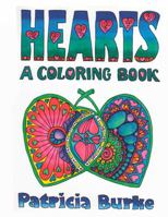 Hearts: A Coloring Book 0997595930 Book Cover