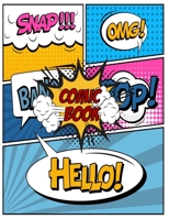 Draw Your Own Comics/Blank Comic Journal - 24 Pages of Fun Comic - A Large 8.5" x 11" Notebook and for Kids and Adults 1672005531 Book Cover