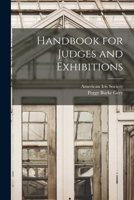 Handbook for Judges and Exhibitions 101351274X Book Cover