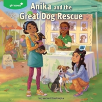 Girl Scouts: Anika and the Great Dog Rescue B0DY8V89Y3 Book Cover