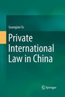 Private International Law in China 981100675X Book Cover